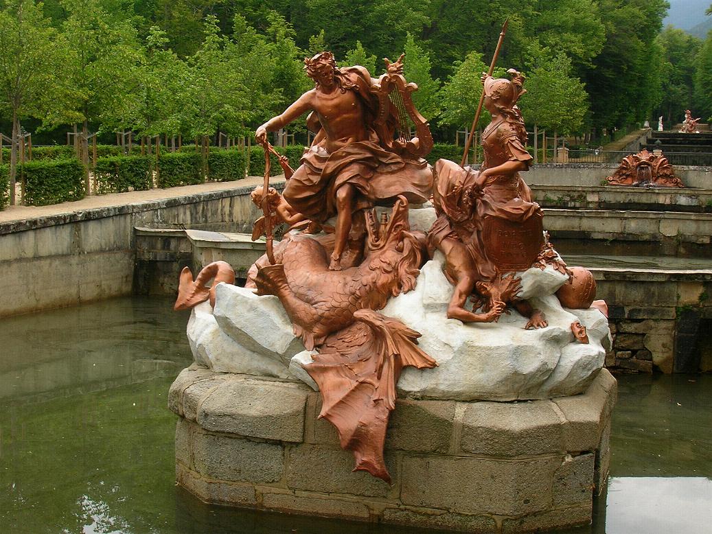 La granja de san ildefonso le fontane