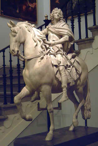 Il Re Filippo V a cavallo