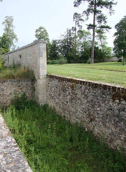 Esempio di Ha-Ha nell'Hameau de la Reine a Versailles