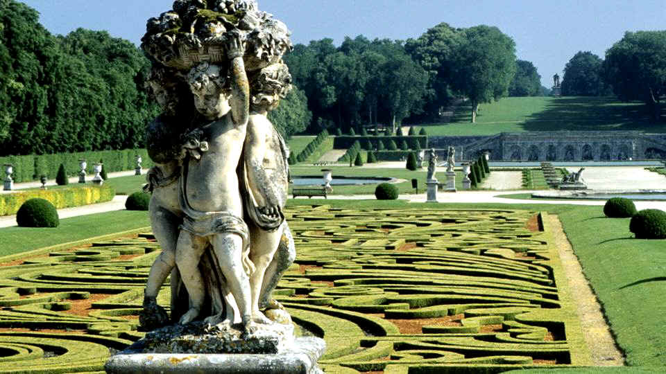 Scorcio dei Giardini di Vaux