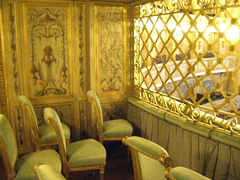 Loggia del Palco Reale dell'Opera di Versailles