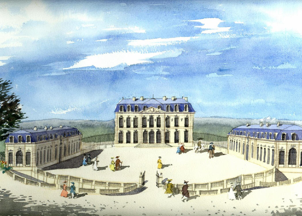 Castello di Bellevue, nei pressi di Meudon