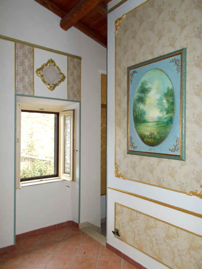 Scorcio interno della Casa Palaziata di Domenico Gizzi