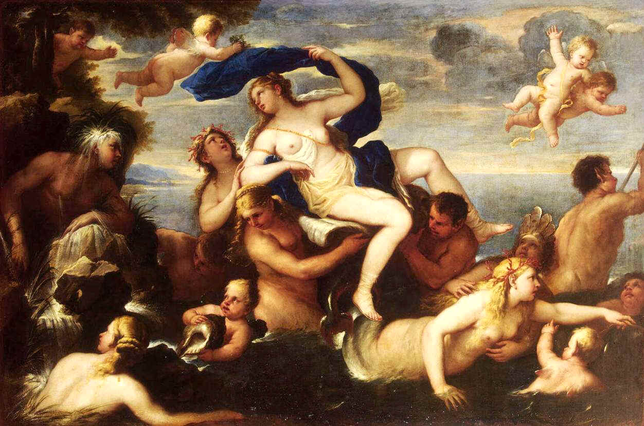 Il Trionfo di Galatea - Luca Giordano