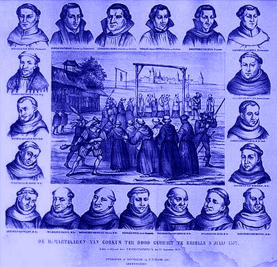 I 19 Martiri di Gorkum in Olanda
