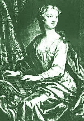 Anastasia Robinson, dipinto di Vanderbank , 1727