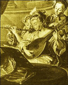 Un giovane Handel al violino