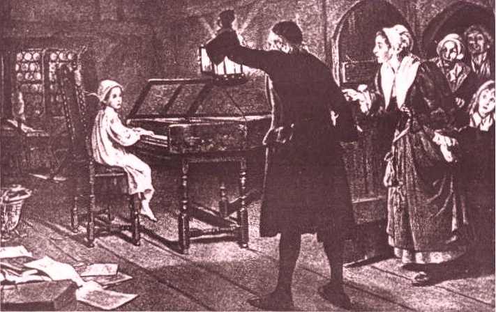 Il piccolo Handel, dipinto di Dicksee