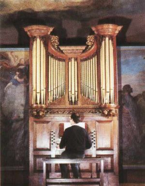 Un organo che suon Handel