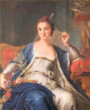 Maria Sall, dipinto di N. Lancret