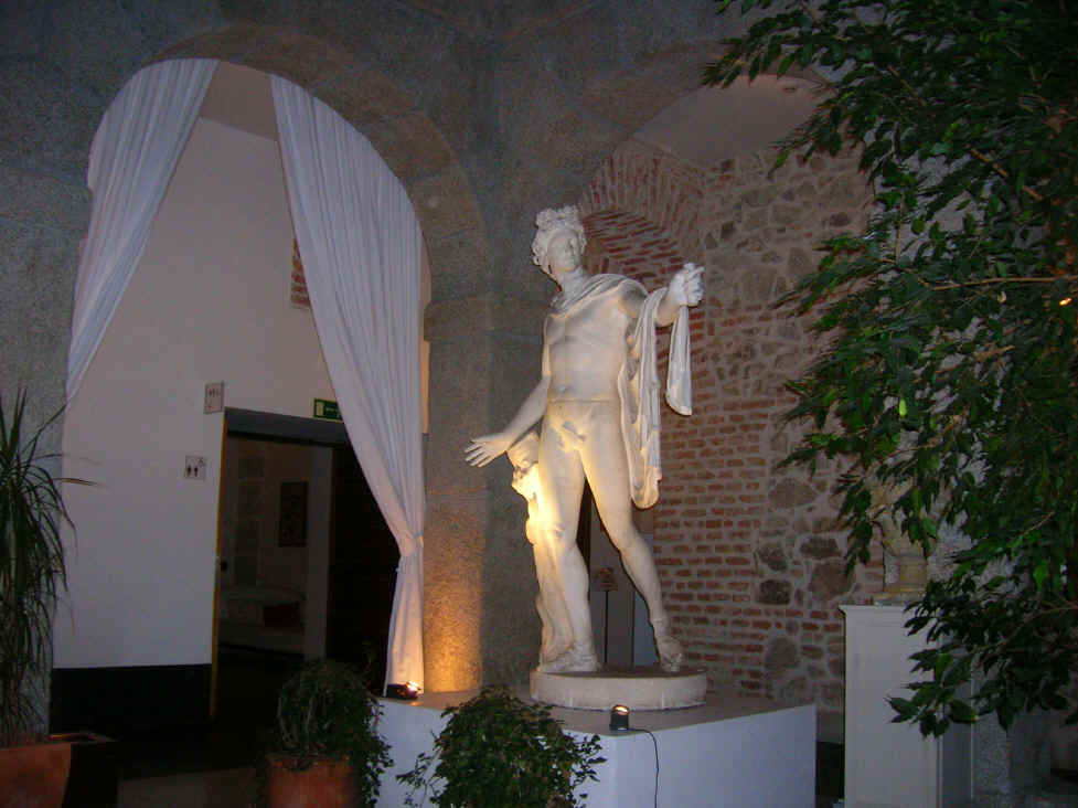 Giardino interno del Parador