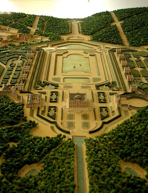 Planimetria di Marly Le Roy in Francia
