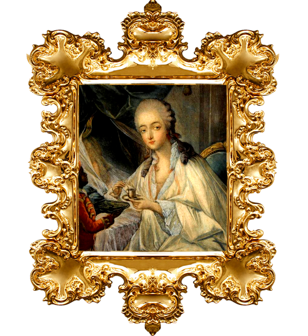 Madame du Barry, col suo servitore Zamor