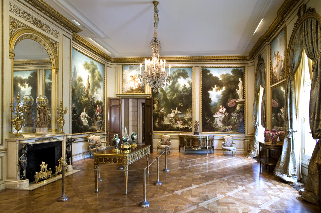 Veduta del Salon Fragonard