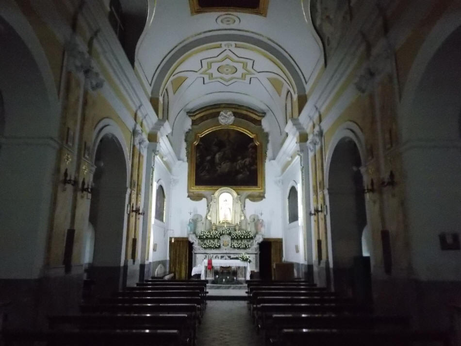 Interno Chiesa di Sant'Eframo Vecchio - Napoli