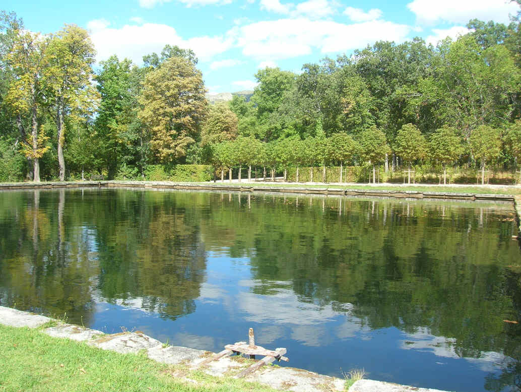 Lo stagno quadrato - La Granja de San Ildefonso