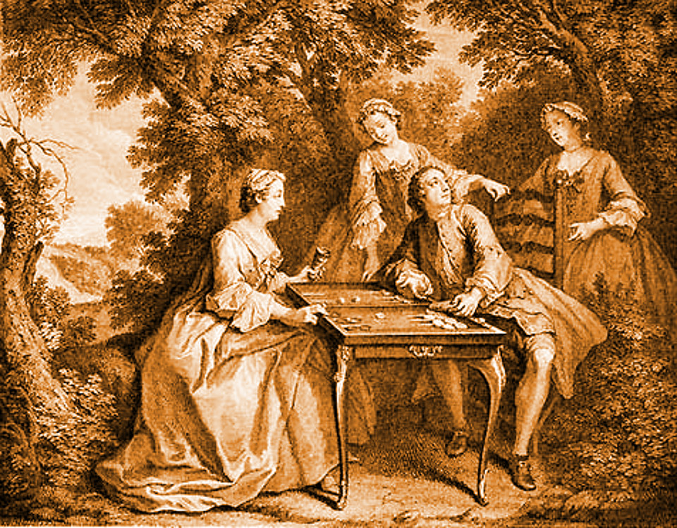 Il gioco del Trictrac