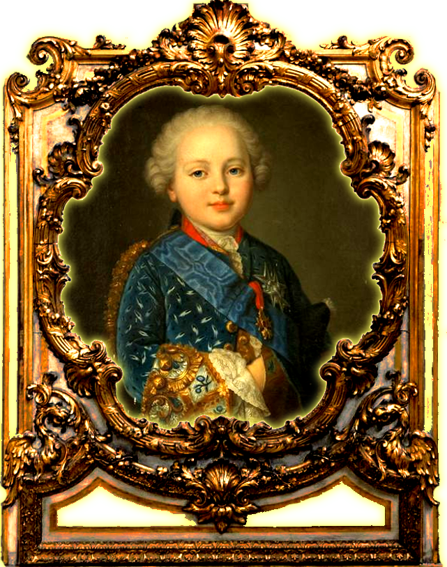 Il piccolo Luigi Augusto, Duca di Berry