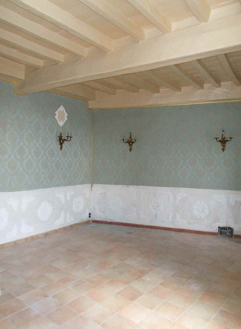 Primo Piano Casa Palaziata - restauri per il ripristino settecentesco