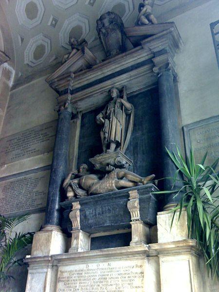Monumento funebre presso la Chiesa di S. Giacomo degli Spagnoli a Napoli