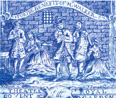 Scena da THE BEGGAR'S OPERA