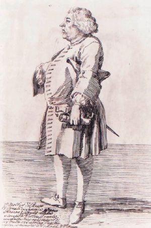 Johann Melchior Molter, di Pier Leone Ghezzi