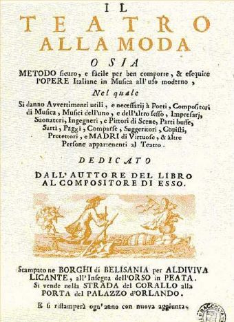 Il teatro alla moda di Benedetto Marcello
