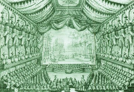 Esecuzione della serata Il Sogno di Olimpia, di Giuseppe de Majo, Teatro del Palazzo Reale di Napoli, 1747
