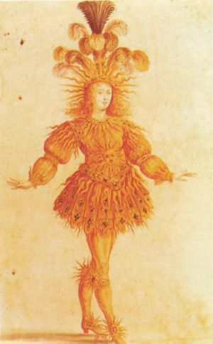 Luigi XIV nei panni di Apollo
