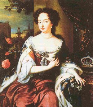 La Regina Anna, ritratto di Wissing 